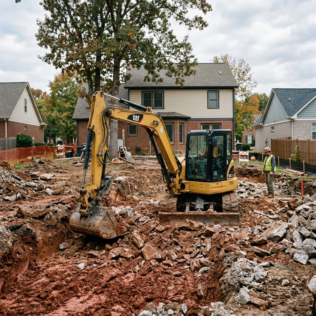 Franklin TN Pool Removal Project May 2026
